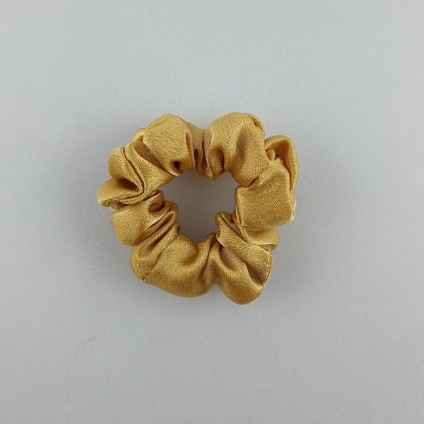 Scrunchie złoty XS dziecięca