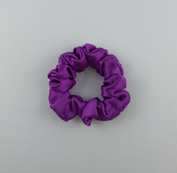 Scrunchie fioletowy S