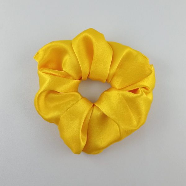 Scrunchie żółty L