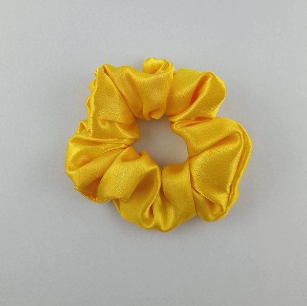 Scrunchie żółty M